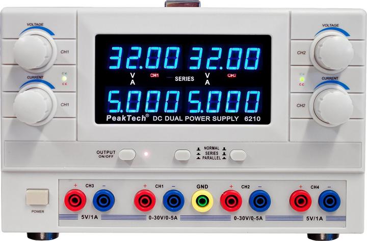 Peaktech P 6210 Linear laboratory power supply