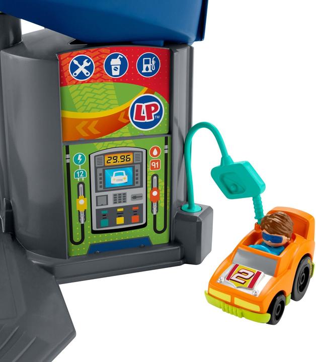 Image du produit Fisher-Price Little People - Circuit avec Lanceur et Loopings