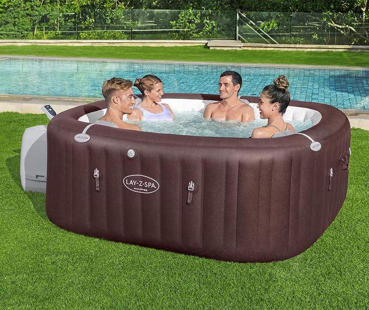 Image du produit Bestway Lay-Z-Spa Maldives Hydrojet Pro 201x201x80cm (7 pers.)