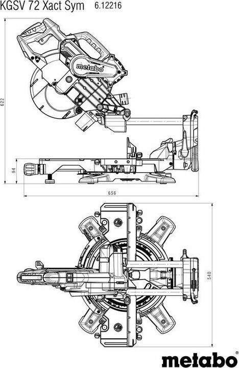 Produktbild Metabo KGSV72 Xact SYM