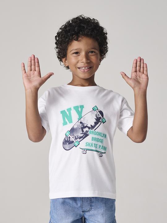 Image du produit Vertbaudet Jungen T-Shirt mit Fotoprint, Recycling-Baumwolle (104)