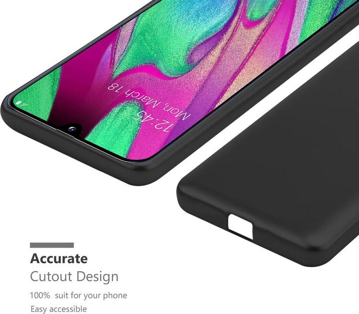 Actual product image Cadorabo TPU Matt Metallic Cover (Samsung Galaxy A40)