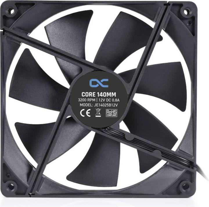 Produktbild Alphacool Core 140mm L??fter PWM 3200rpm (140x140x25mm) (140 mm, 1 x)