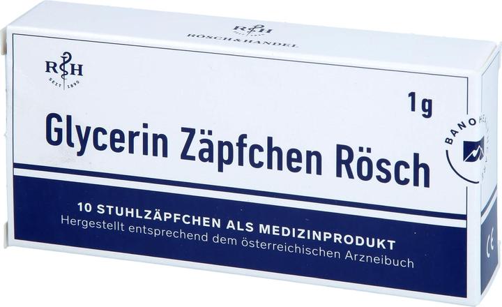 Immagine prodotto Rösch & Handel Supposte di glicerina da 1 g 10 pz. (10 Pezzo/i)