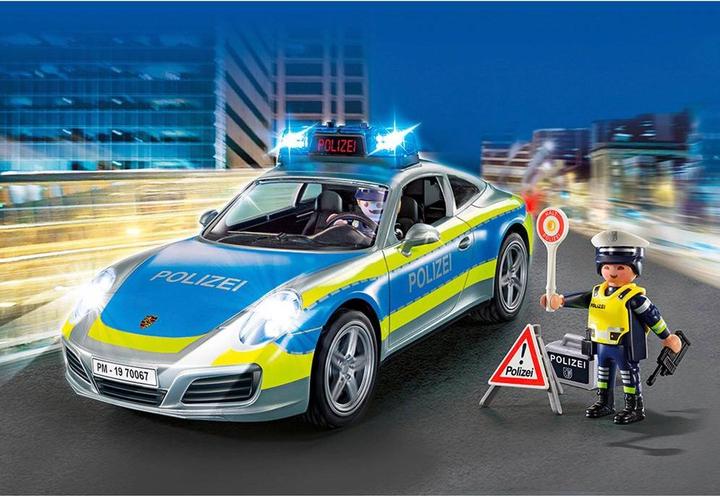 Immagine prodotto Playmobil Porsche 911 Carrera 4S Polizia (70067, Playmobil Porsche)