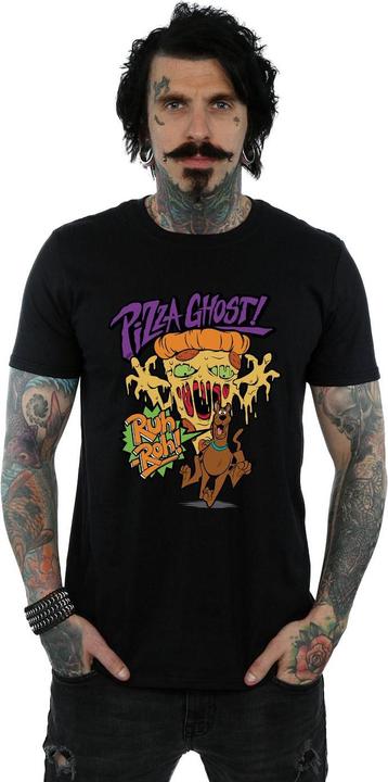 Immagine prodotto Scooby Doo Maglietta in cotone Pizza Ghost Uomo (3XL)