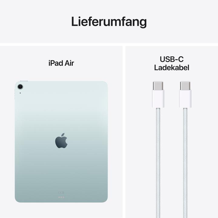 Produktbild Apple iPad Air 13 2025 (M3) (nur WLAN, 13", 128 GB, Blue)