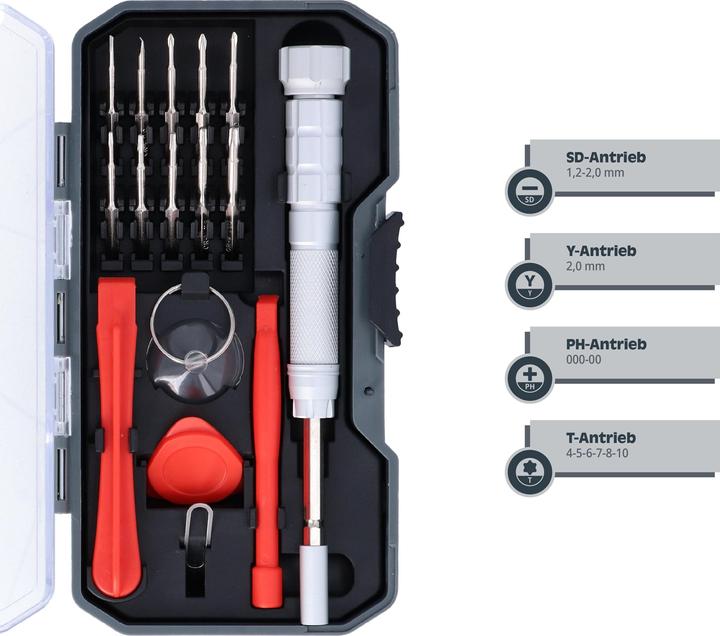 Produktbild Helpmate Smartphone Reparatursatz, 16-teilig