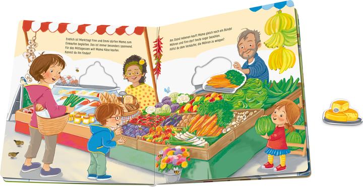Actual product image Ravensburger My big puzzle playbook: This is what we're eating today (German)