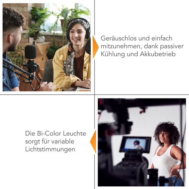 Produktbild Walimex LED Niova 150-F Pro 150W Bi Color Set4 (Flächenleuchte)