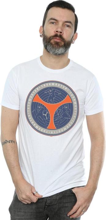 Actual product image Mens Black Widow Movie Taskmaster Shield Poses T-Shirt (S)