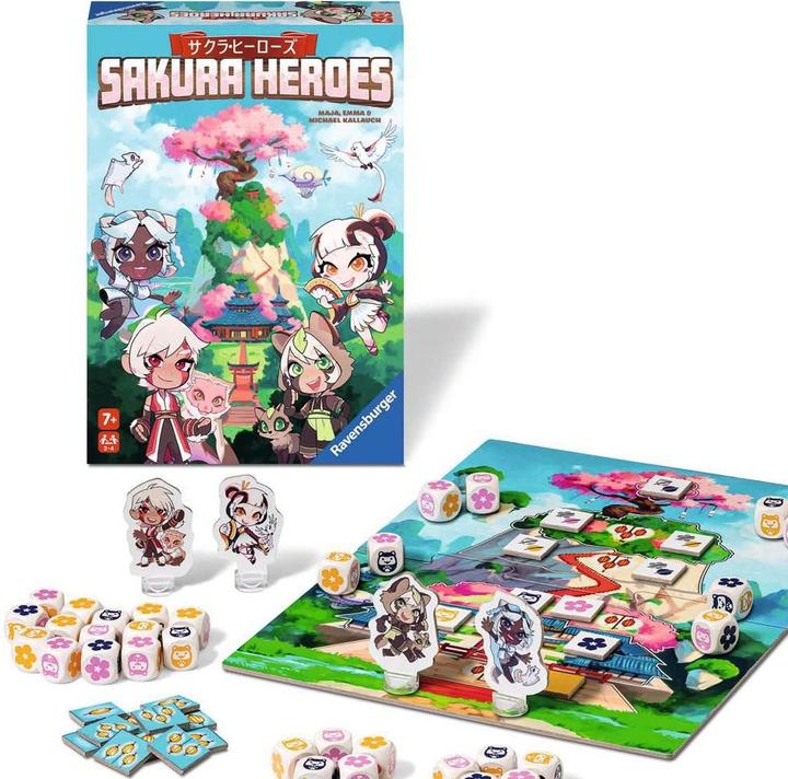 Actual product image Ravensburger Sakura Heroes (Multilingual)