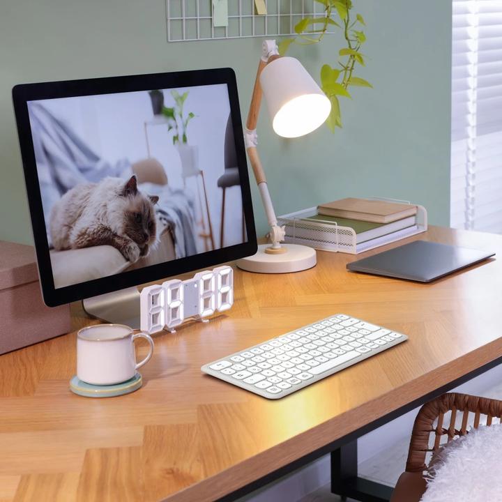 Productafbeelding Hama Multi-apparaat toetsenbord WK-500 draadloos en BT klein WS QWERTZ (NL, Draadloze)