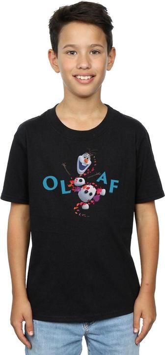 Actual product image Disney Boys Frozen 2 Olaf Leaf Jump T-Shirt (140, 146)