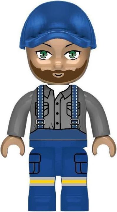 Immagine prodotto Kiddicraft Grande trattore con rimorchio