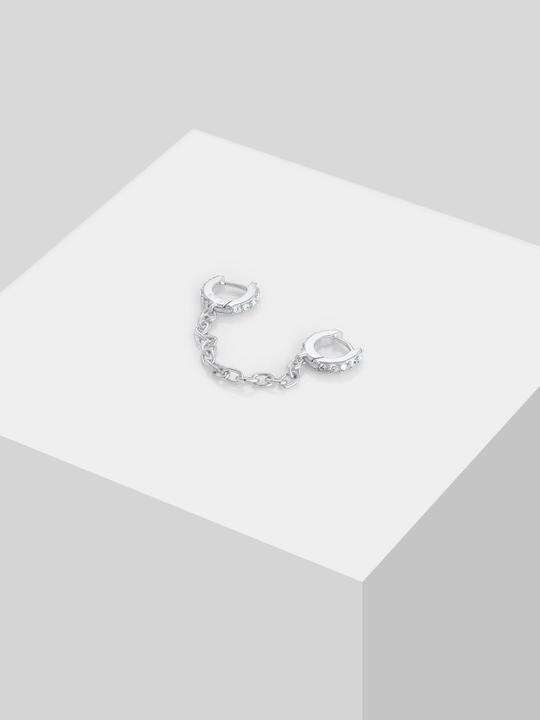 Produktbild Elli Creolen mit Kristallen (Sterling Silber)