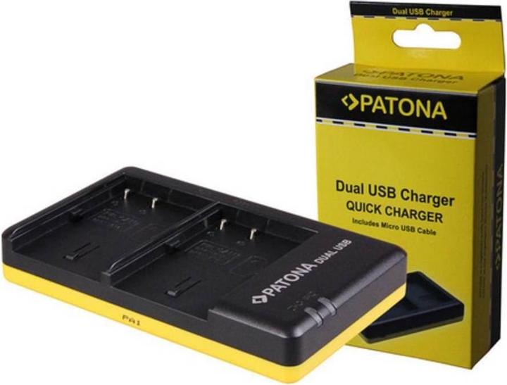 Produktbild Patona Dual Ladegerät Nikon EN-EL3E (Kamera Akku Ladegerät)