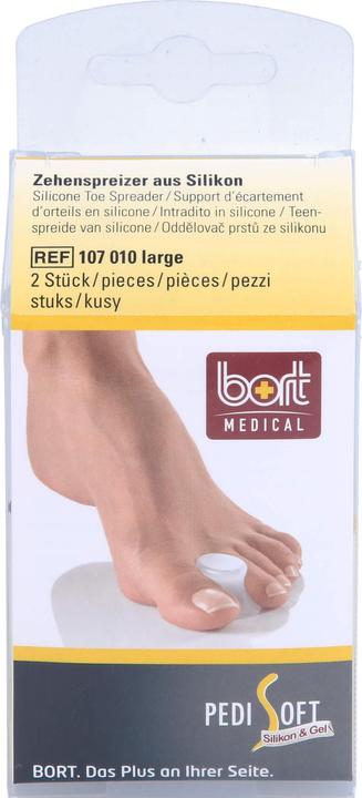 Actual product image Bort Medical Pedi Soft toe spreader silicone (Nail lutensil)