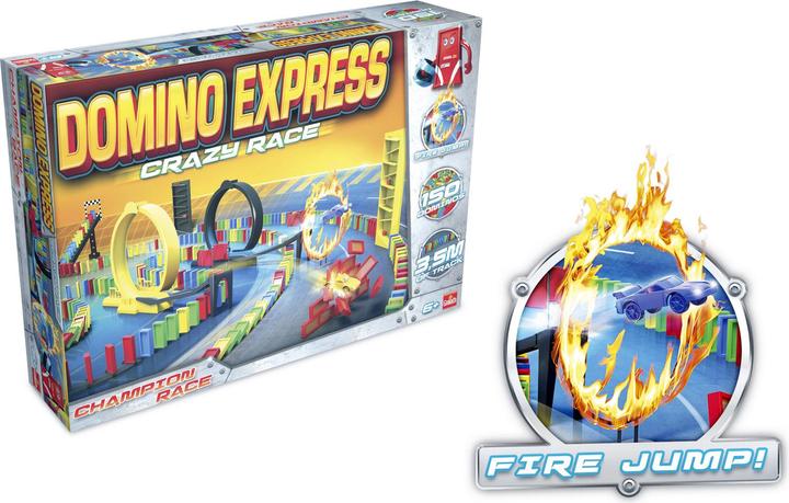 Productafbeelding Goliath Toys Domino Express Crazy Race (Duits, Engels, Frans)