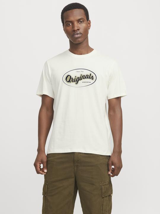 Actual product image Jack & Jones Printed round neck T-shirt T-shirt (L)