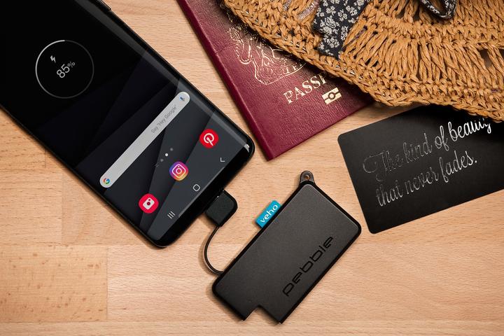 Produktbild veho PEBBLEPOKKET - Powerbank (1000 mAh, 3.70 Wh)