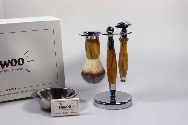 Image du produit Sawoo Set de rasage Woolive 5pcs.