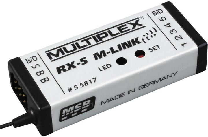 Produktbild Multiplex Empfänger RX-5 2.4 GHz M-LINK