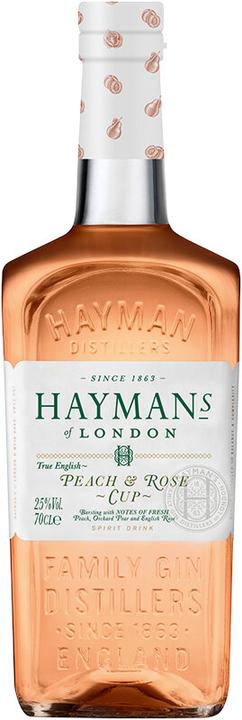 Actual product image Hayman's Peach & Rose Cup (1 x 70 cl)