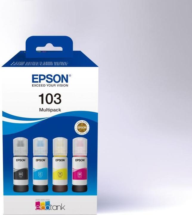 Produktbild Epson Ink/103 EcoTank CMYK (M, C, Y, BK)