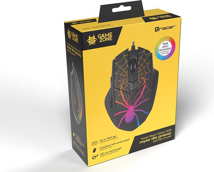 Actual product image Tracer 47360 Gamezone Black Widow RGB (Cable)