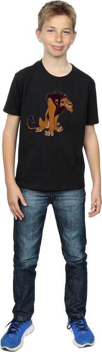 Actual product image The Lion King Boys Classic Scar Cotton T-Shirt (116)