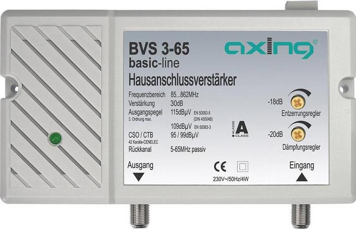 Actual product image Axing Cable TV Amplifier (Amplifier)