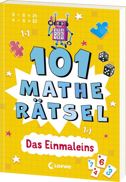 Actual product image Loewe 101 Matherätsel - Das Einmaleins (German, Gareth Moors, Eva Hierteis, Chris Dickason, 2024)
