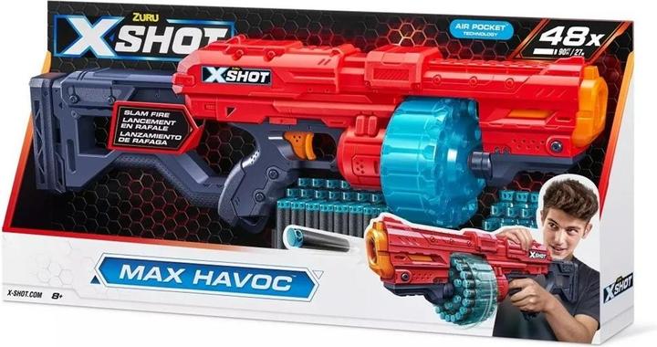 Actual product image Zuru Excel Max Havoc 48 dart thrower
