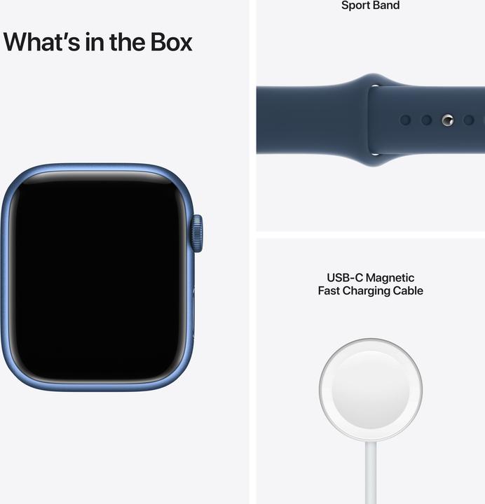 Actual product image Apple Watch Series 7 (45 mm, 4G)
