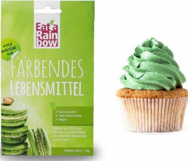 Actual product image Eat a Rainbow Coloring food green (10g)