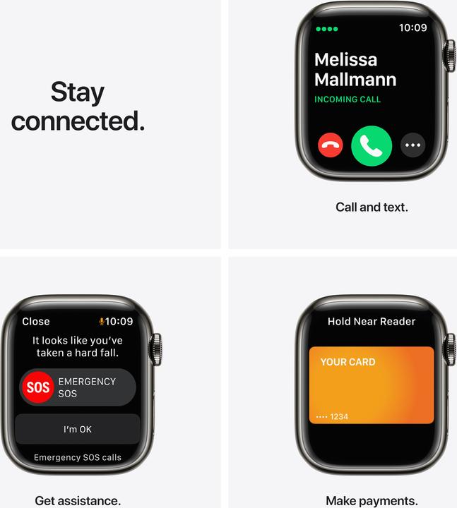 Image du produit Apple Watch Series 7 (41 mm, 4G)