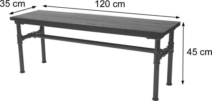 Produktbild JOHN316 Sitzbank (120 cm)