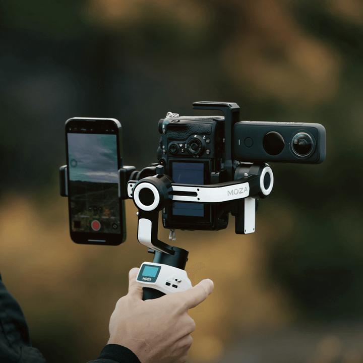Image du produit Gudsen Gimbal pour appareil photo, caméscope, smartphone Moza AIRCROSS S (Smartphone, Appareil photo à objectif interchangeable, 1.80 kg)