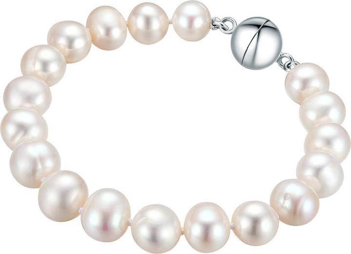 Produktbild Valero Pearls Damen Sterling Silber Süsswasser-Zuchtperle Silber - 32972 (22 cm, 925er Silber, Perle)
