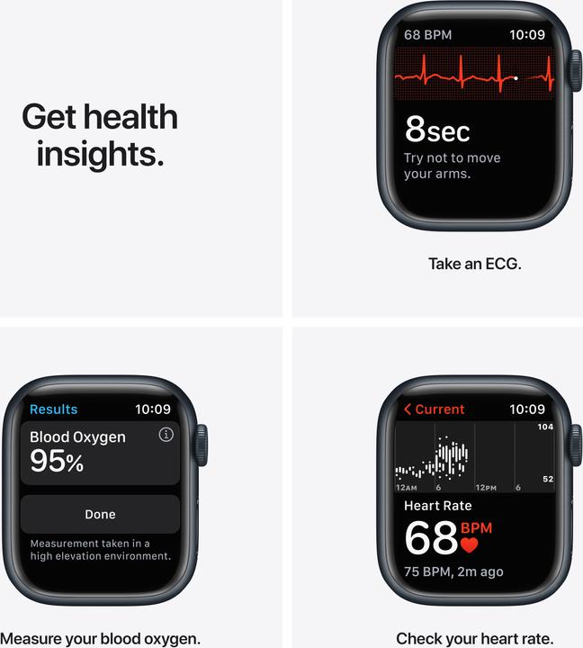 Actual product image Apple Watch Series 7 (41 mm, 4G)