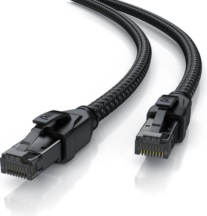 Produktbild Primewire Netzwerkkabel CAT.8, RJ-45, Ethernet, Patchkabel CAT 8, Gigabit Ethernet 40 Gbit/s S/FTP LAN Kabe (S/FTP, CAT8.1, 10 m)