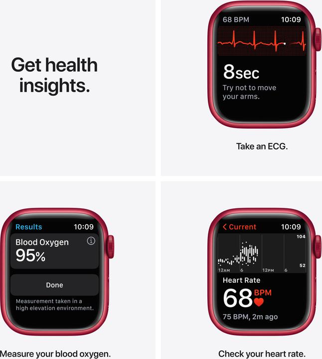 Actual product image Apple Watch Series 7 (41 mm, WLAN only)