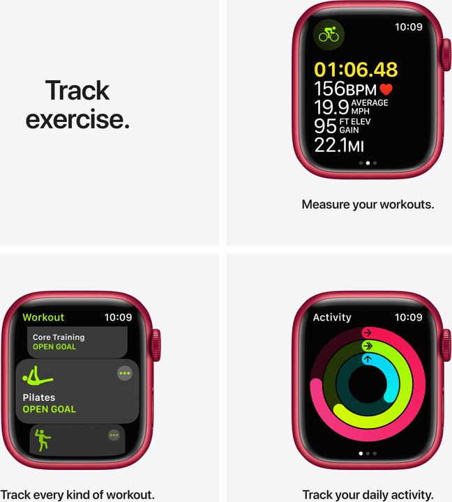 Actual product image Apple Watch Series 7 (41 mm, WLAN only)