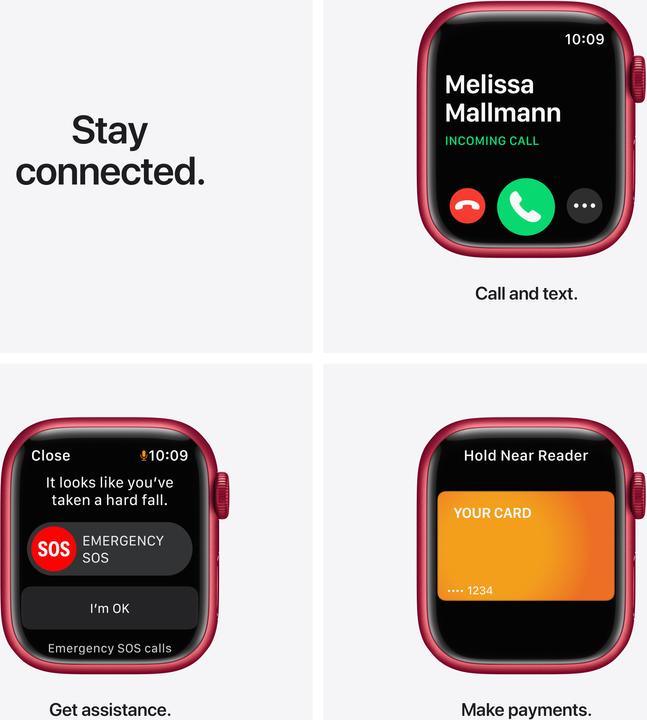 Actual product image Apple Watch Series 7 (41 mm, WLAN only)