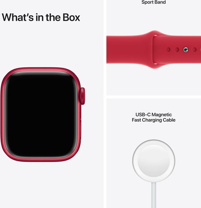 Actual product image Apple Watch Series 7 (41 mm, WLAN only)