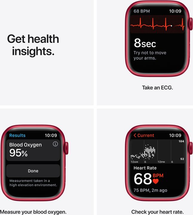 Productafbeelding Apple Horloge Serie 7 (45 mm, Alleen WLAN)