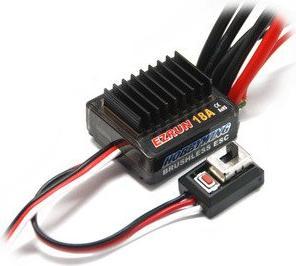 Actual product image Hobbywing Ezrun BL ESC 18A SL 1/18