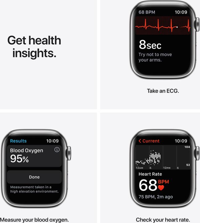 Actual product image Apple Watch Series 7 (41 mm, 4G)