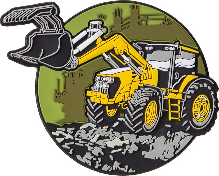 Actual product image Schneiders Badges DumpTruck + Excavator 2 pieces (Additional padding)